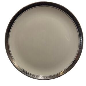 Vintage Belcrest Fine China · 6" · Bread & Butter Plate Platinum Filigree Silver